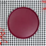 پلیت سرو 30 سانت رد ملامین (یک عددی) - تصویر 2