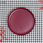 پلیت سرو 27 سانت رد ملامین (یک عددی) - تصویر 2