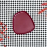 زیر دستی سرو دفرم 19 / 21 سانت رد ملامین (یک عددی) - تصویر 2