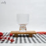 ظرف دسر/ بستنی پایه دار شیاردار(یک عددی) - تصویر 3