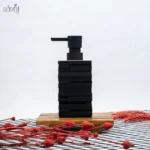 جا مایع بلند مکعب آجری اکرولیک مشکی (یک عددی) - تصویر 2