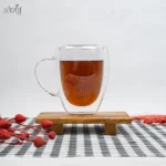 ماگ دو جداره پیرکس دوجداره 350 سی سی (یک عددی) - تصویر 2