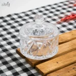 قندان نقلی/ درب دار طرح لوزی (یک عددی) - تصویر 2