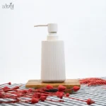 جا مایع شیاردار استوانه بلند اکرولیک کرم (یک عددی) - تصویر 2