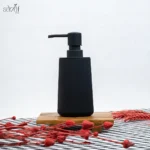 جا مایع شیاردار استوانه بلند اکرولیک مشکی (یک عددی) - Image 2