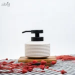 جا مایع کوتاه شیاردار تخت اکرولیک کرم (یک عددی)