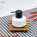 جا مایع کوتاه شیاردار تخت اکرولیک سفید (یک عددی) - تصویر 2