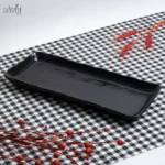 دیس رولت سرو سرامیک مشکی (یک عددی) - تصویر 2