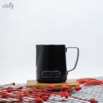 پیچر استیل مشکی ترمو متر دار 600 سی سی (یک عددی) - تصویر 2