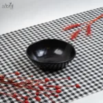 پیاله سرو دفرم سرامیک مشکی (یک عددی)