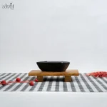 پیاله سس مزه سرامیک مشکی (یک عددی) - تصویر 2