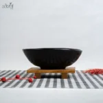 پیاله سرو دفرم سرامیک مشکی (یک عددی) - تصویر 2