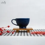 فنجان لاته/ سوپ فانتزی رنگی(سرمه ای) دنی هوم ( یک عددی) - تصویر 3