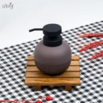 جا مایع گرد توپی اکرولیک عنابی (یک عددی) - تصویر 2