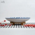 پلیت نیم گود 27 سانت گل آبی دنی هوم (یک عددی) - تصویر 2