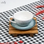 فنجان و نعلبکی سرامیک اسنیک آی 180 سی سی (یک عددی) - تصویر 2