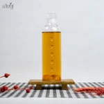 بطری دتاکس تمام پیرکس استوانه (یک عددی)