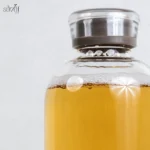 بطری دتاکس تمام پیرکس استوانه ساده (یک عددی) - تصویر 3