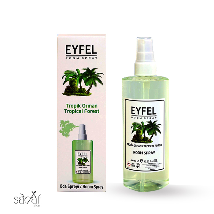 جنگل-استوایی اسپری استوانه هوا و محیط ایفل 400میل رایحه جنگل استوایی(Tropik orman) (یک عددی) - تصویر 1
