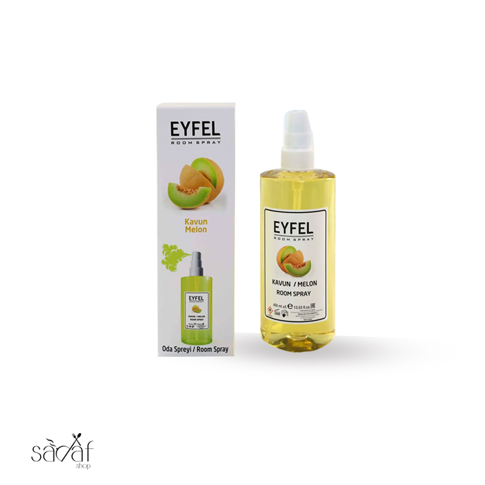 طالبی اسپری استوانه هوا و محیط ایفل 400میل رایحه طالبی (یک عددی) (melon) - تصویر 1