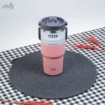 تراول ماگ دسته دار سطلی 600 سی سی نی دار(یک عددی)