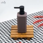 جا مایع مکعب ساده عنابی (یک عددی)