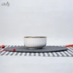 پیاله سرو گود 13 سانت سرامیک سبز روستیک دنی هوم(یک عددی) - تصویر 3