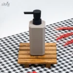 جا مایع مکعب ساده طوسی روشن (یک عددی) - تصویر 2