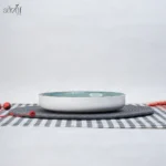 دیپ سرو 20 سانت  سرامیک سبز روستیک دنی هوم(یک عددی) - تصویر 3