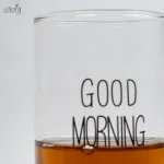 استکان پیرکس استوانه متوسط 200 سی سی گود مورنینگ(یک عددی) - تصویر 3