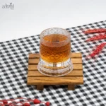 نیم لیوان چرخشی صفحه دار طرح مراکشی (یک عددی) - تصویر 2