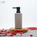 جا مایع مکعب ساده طوسی روشن (یک عددی)