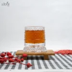 نیم لیوان چرخشی صفحه دار طرح مراکشی (یک عددی)