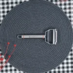 پوست کن متحرک سه کاره استیل (یک عددی)