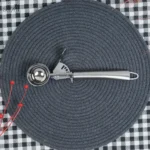 اسکوپ بستنی انبری استیل فنردار(یک عددی)