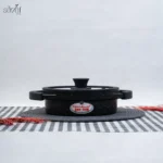 تابه دو دسته درب دار 20 سانت مونارک پلاس مشکی زرساب (یک عددی) - تصویر 2