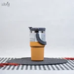 تراول ماگ دسته دار سطلی 600 سی سی نی دار(یک عددی) - تصویر 4