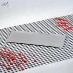 ظرف سرو مستطیل 40/18 سانت استیل سیلور آتیماه (یک عددی)