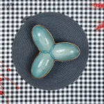 اردور سه خانه 17 سانت سرامیک سبز روستیک دنی هوم (یک عددی) - تصویر 2