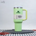 تراول ماگ استنلی (STANLEY) 1180 سی سی نی دار سبز پاستیلی(یک عددی)