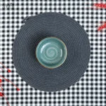 پیاله سرو گود 13 سانت سرامیک سبز روستیک دنی هوم(یک عددی) - تصویر 2