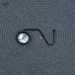 هنگر بگ نگین دار مشکی (یک عددی)