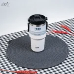 تراول ماگ دسته دار سطلی 600 سی سی نی دار(یک عددی) - تصویر 2