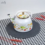 کتری و قوری لوله ای لعاب لایت ترکیه ( یک عددی) - تصویر 2