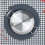 تابه سرو تمام استیل دو دسته 22 سانت ساور (یک عددی) - تصویر 2