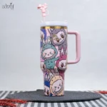 تراول ماگ استنلی (STANLEY) 1180 سی سی نی دار لبوبو (یک عددی) - تصویر 2