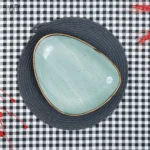 پلیت سرو دفرم گود26/21 سانت سرامیک سبز روستیک دنی هوم (یک عددی) - تصویر 2