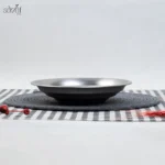 کاسه سرو داخل گود 21 سانت استیل سیلور آتیماه (یک عددی) - تصویر 3