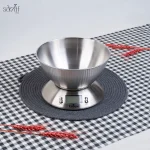 ترازو آشپزخانه دیجیتال کاسه استیل (6520) یونیک(یک عددی) - تصویر 2