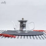 قوری پیرکس صافی استیل یونیک( یک عددی)